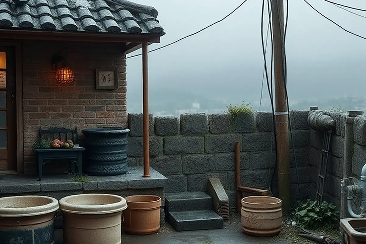 죽전 옥상 배수관 막힘 수리 현장 사진 3